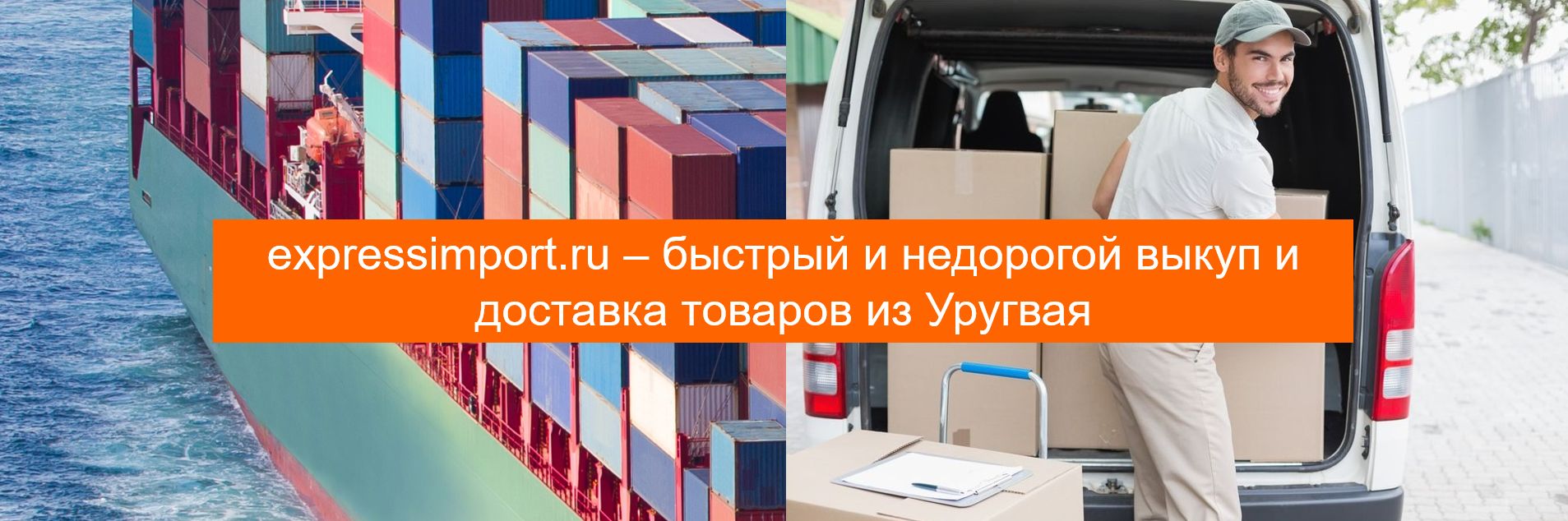 Доставка грузов и товаров из Уругвая в Россию, импорт